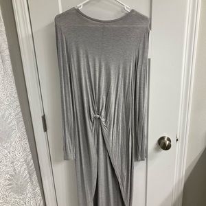 Gray Hi-Low Zara Top